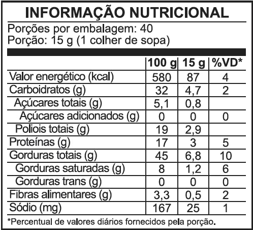 Pasta de amendoim sabor Chocolate Branco 600g