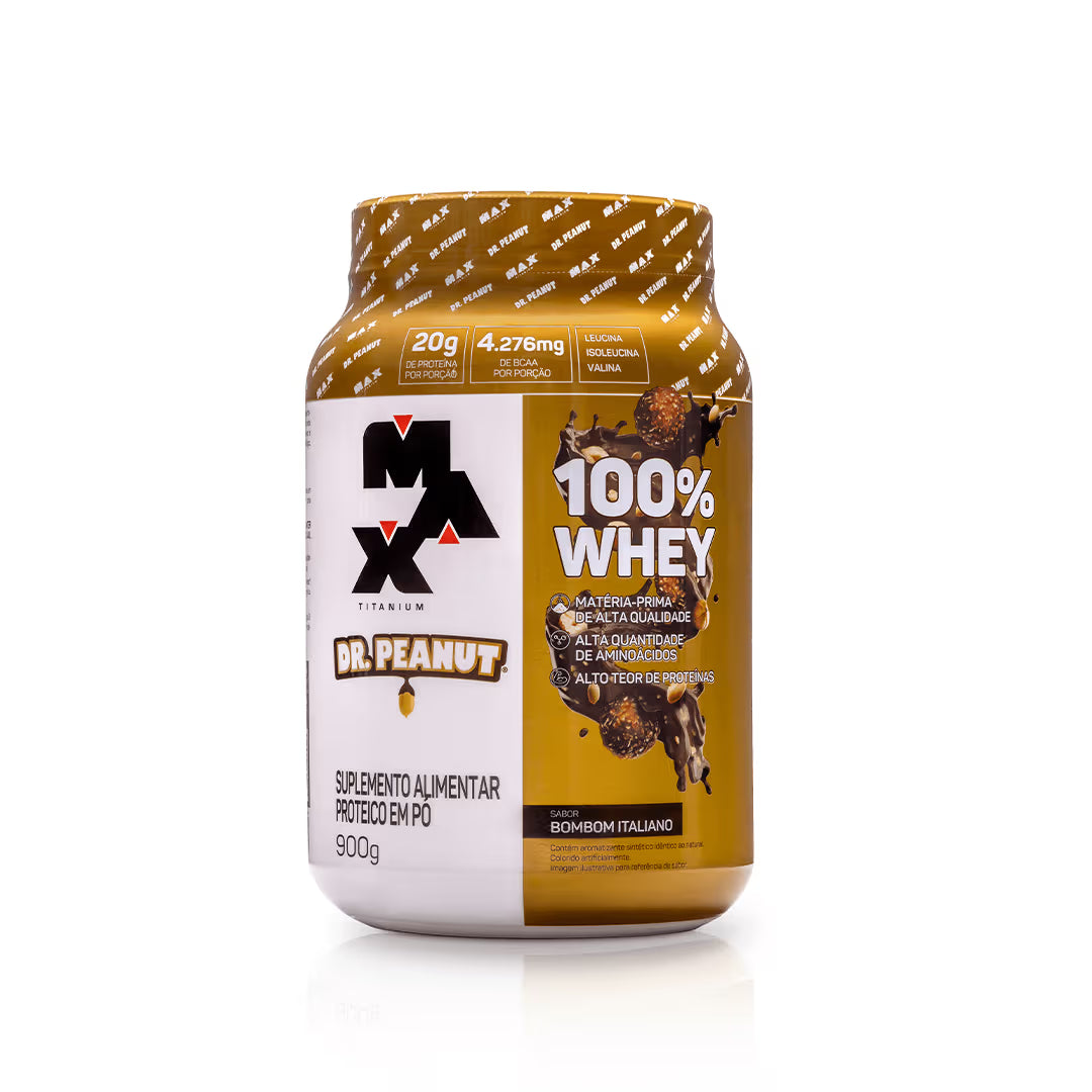100% Whey 900g - Bombom Italiano