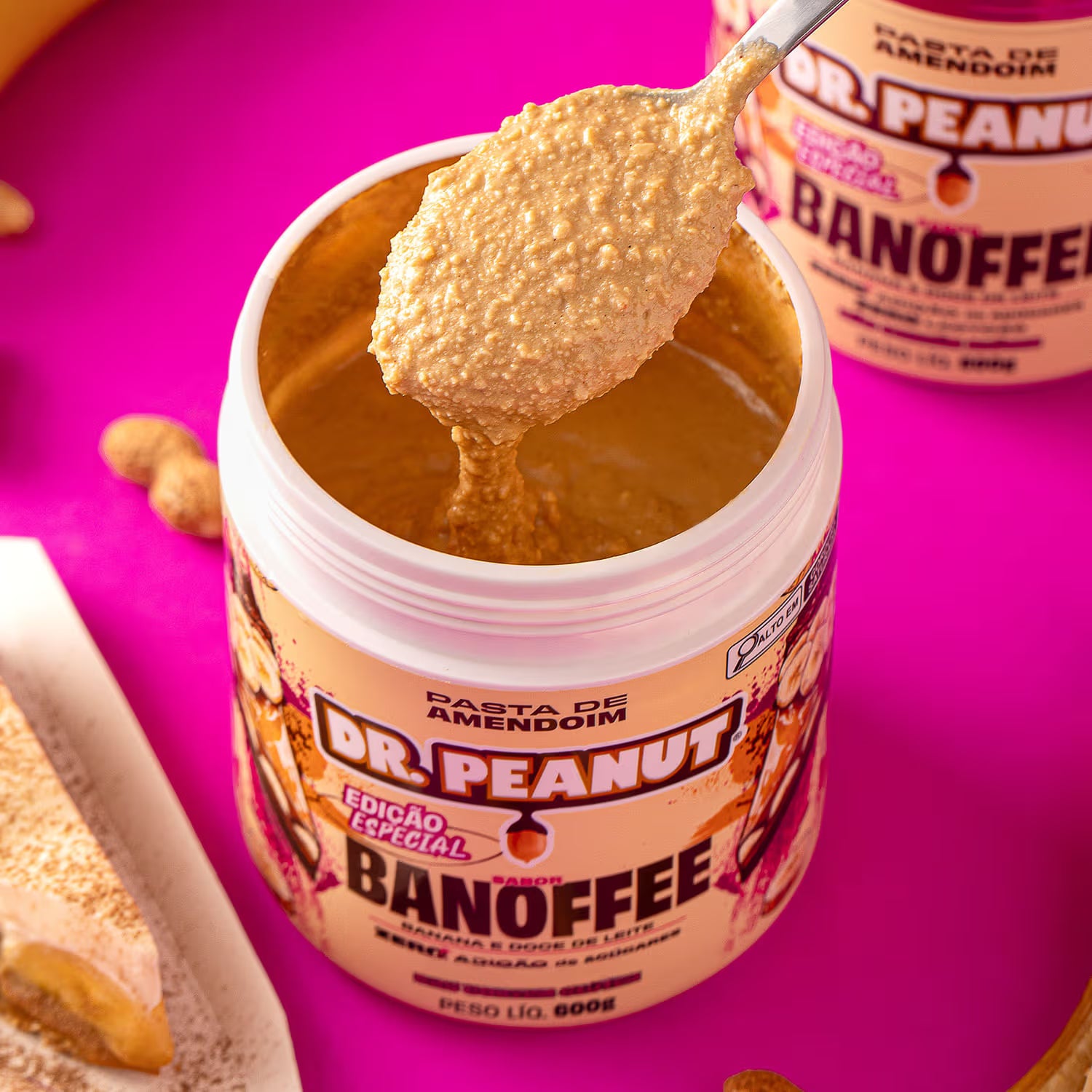 Combo Banoffee Lovers - 2 Pastas 600g sabor Banoffee