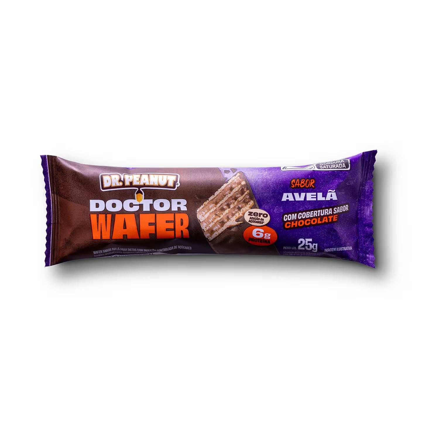 Doctor Wafer Avelã 25g
